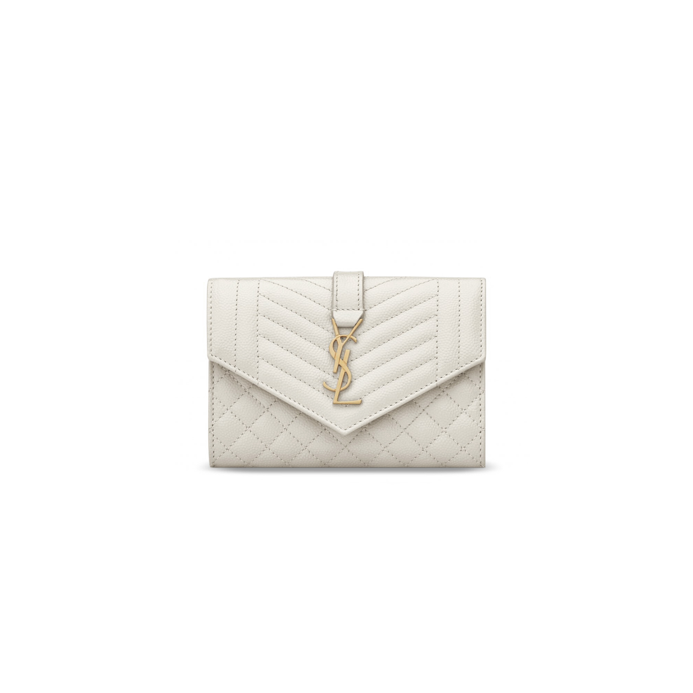 YSL MONOGRAM SMALL ENVELOPE WALLET 651026 (13.5*9.5*3cm)